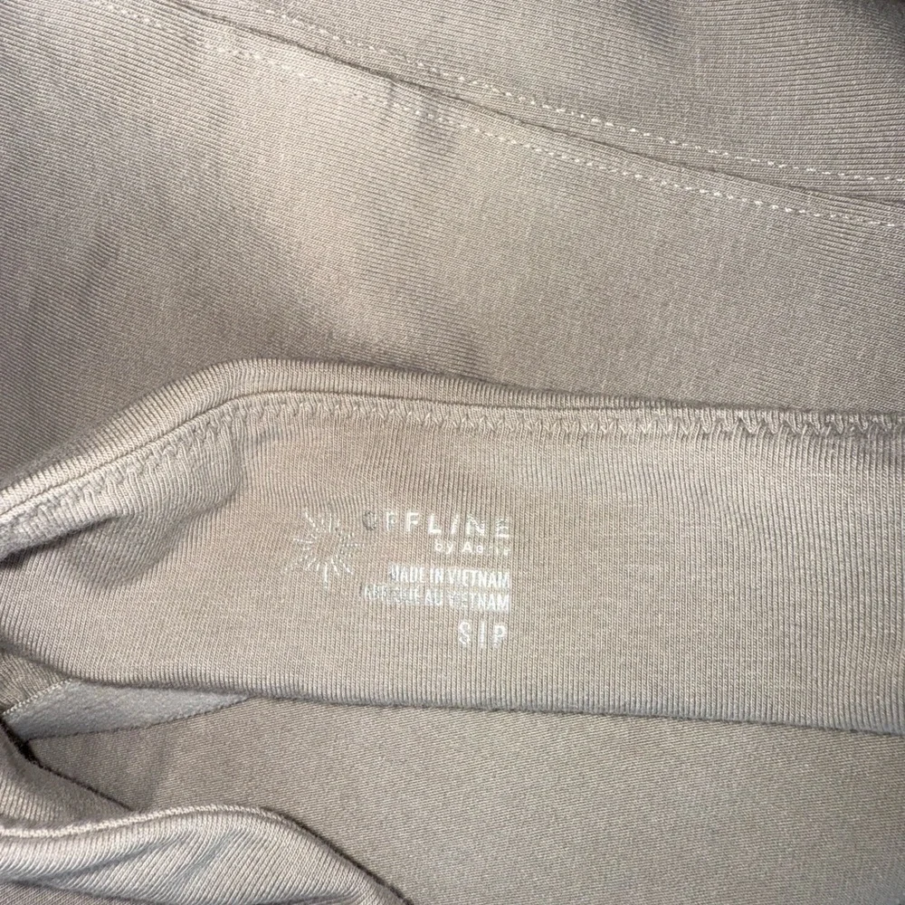 aerie cotton Strapless Beige Tube Top - Picture 3 of 6